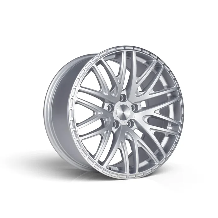 3SDM 0.75 18″ 5×100 Satin Silver w/ Machined Lip