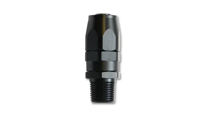 ‘-6AN Male NPT Straight Hose End Fitting, Pipe Thread: 3/8in NPT