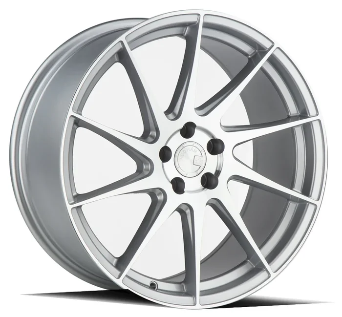 Aodhan AH09 18″ 5×108 (Driver Side) Gloss Silver Machined Face