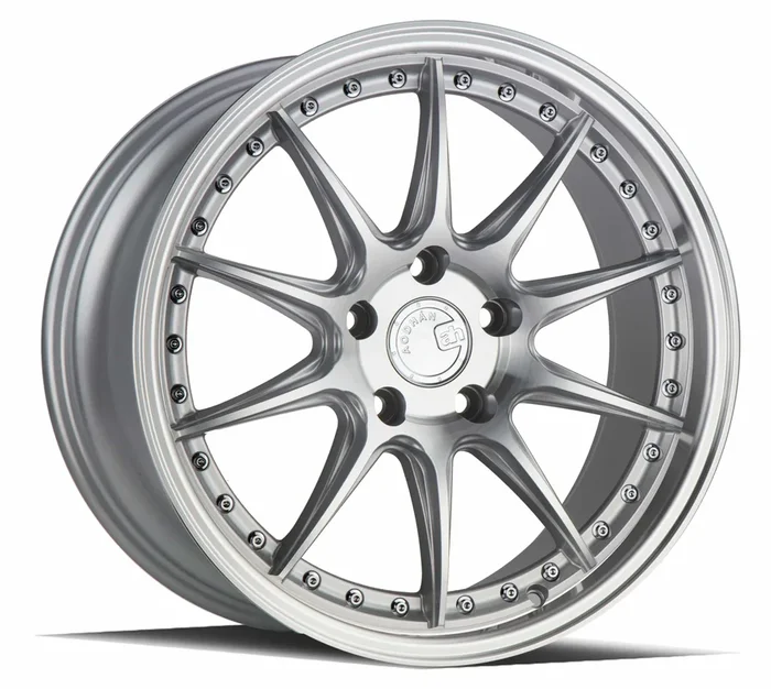 Aodhan DS07 18″ 5×114.3 Silver w/Machined Face