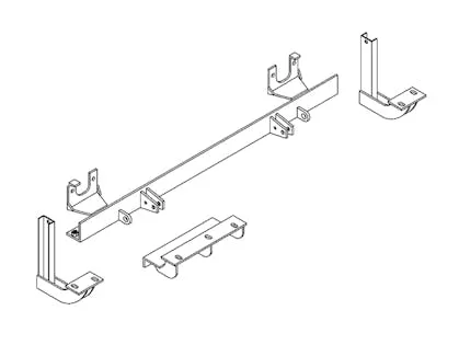 Blue OX BX1903 Tow Bar Base Plate