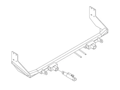 Blue OX BX2171 Tow Bar Base Plate