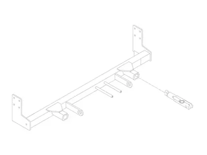 Blue OX BX3224 Tow Bar Base Plate
