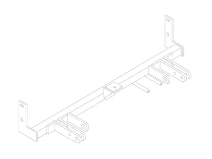 Blue OX BX3746 Tow Bar Base Plate