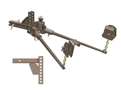 Blue OX BXW0750-S SwayPro Weight Distributing System