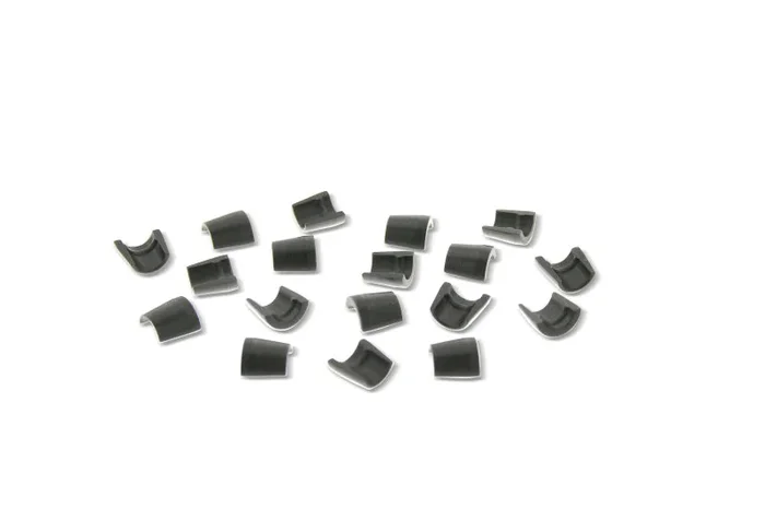 Ferrea 7mm +.050 Radial Grv Steel Square Super 7 Deg Valve Locks – Set of 16 (Recess For Lash Caps)