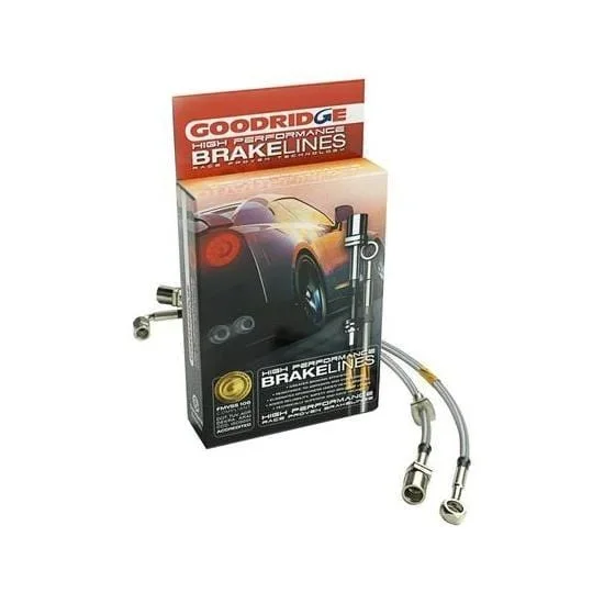 Goodridge SS Brake Line Kit Volkswagen Mk2 w/ Rear Drums