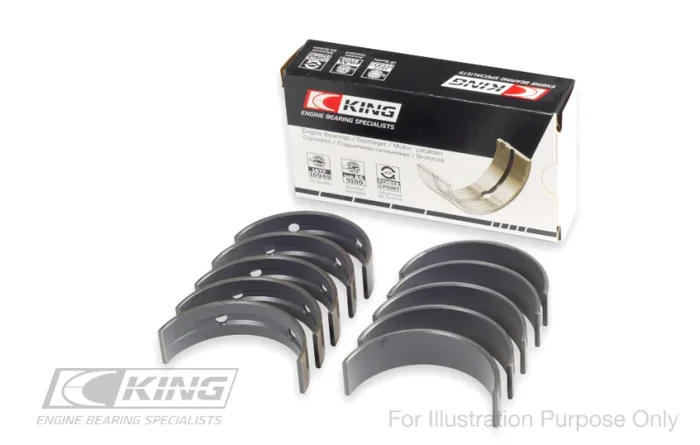 King 07-09 Mazdaspeed 3 L3-VDT MZR DISI (t) Duratec High Performance Main Bearing Set – Size STD
