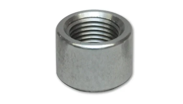 Male -16AN Aluminum Weld Bung (1-5/16-12 SAE Thread; 1-5/8in Flange OD)