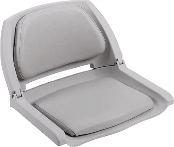 MOLDED PLASTIC SEAT GREY