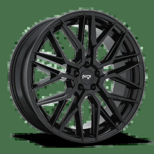 Niche Cast Gamma 22″ 5×112 Gloss Black