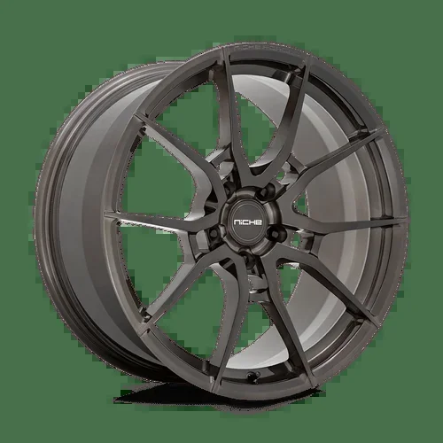 Niche Cast Kanan 21″ 5×120 Brushed Candy Smoke