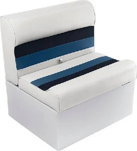PONTOON 27′ BENCH WH-NA-BL