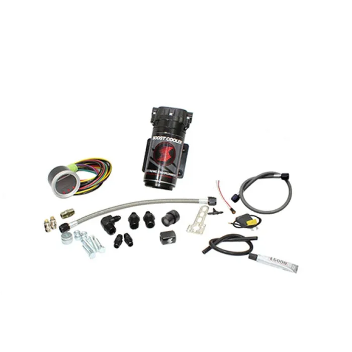 Snow Performance Stg 2 Boost Cooler F/I Prog. Water Injection Kit (SS Braided 4AN Fitting) – No Tank
