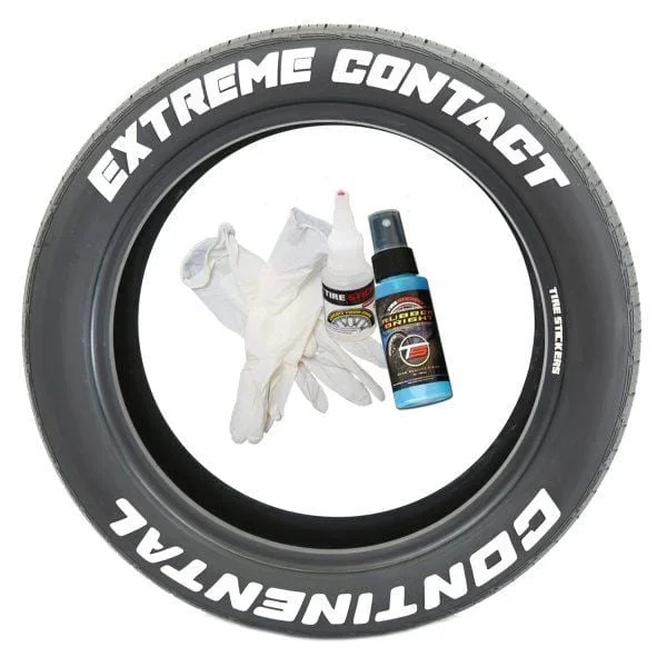 Tire Stickers – CONTINENTAL EXTREME CONTACT – Temporary