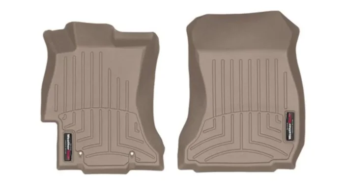 Weathertech Front FloorLiners Tan – 2012-2016 Subaru Impreza