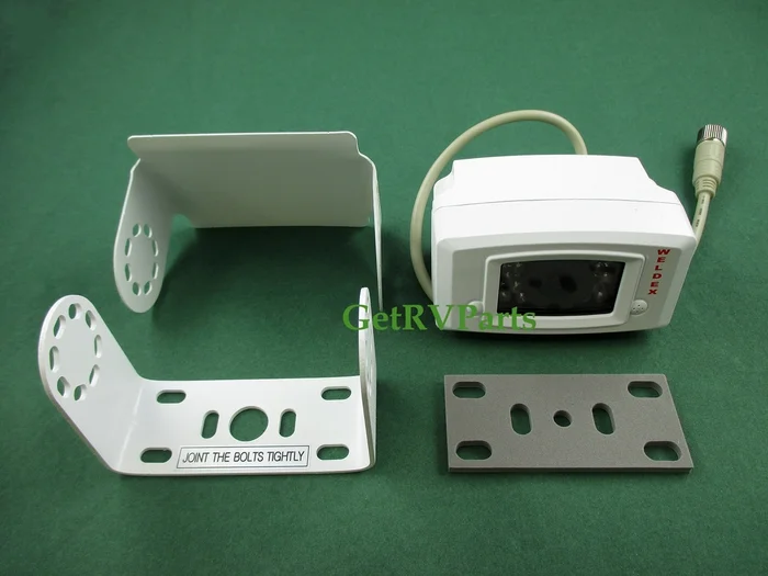 Weldex WDRV-3057B Infa-Red LED Rear View Black and White Camera Mirror Image