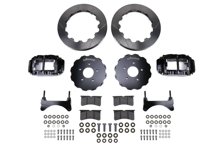 Wilwood FNSL6R 13.06in Front Kit Black – 2003-2006 Mitsubishi Evo 8/9