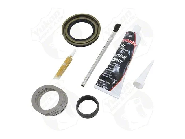 Yukon Gear Differential Rebuild Kit; Front; GM 8.25-Inch; IFS; Includes Pinion Seal and Crush Sleeve; If Applicable Complete Shim Kit, Marking Compound and Brush; IFS (99-09 4WD Silverado 1500)Find parts that fit my vehicle