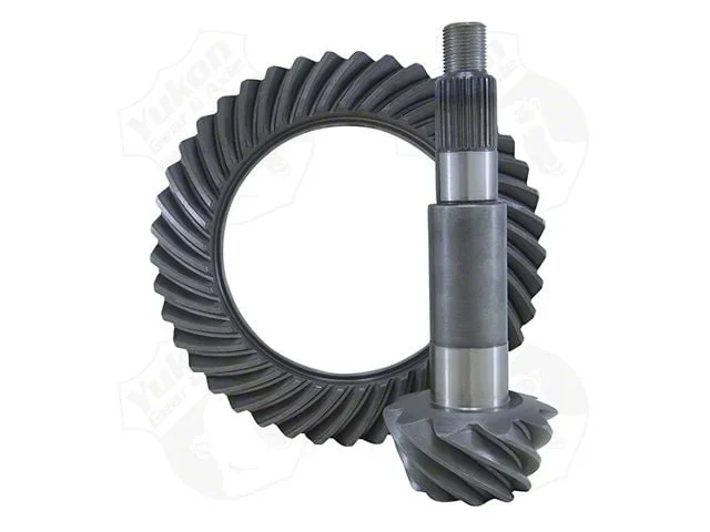 Yukon Gear Differential Ring and Pinion; Rear; Dana 60; Standard Rotation; Ring and Pinion Set; 4.56-Ratio; Fits 4 Series Carrier (04-06 2WD RAM 1500)Find parts that fit my vehicle