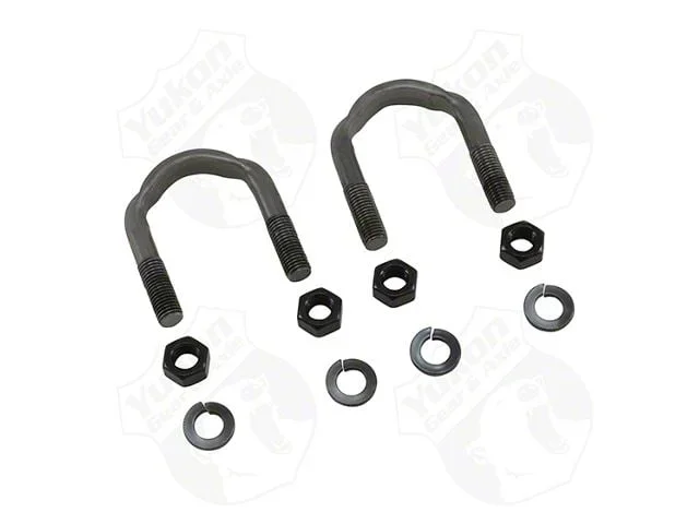 Yukon Gear Universal Joint U-Bolt Kit; Rear; 1330 Ford and 7290; U-Joint and U-Bolts Kit; 1.125-Inch Cap Diameter; 0.313-Thread x 0.563-Inch Span (11-13 4WD F-250 Super Duty)Find parts that fit my vehicle